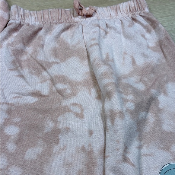Star Wars Tie Dye Pink Loungewear Set - Top 4/5, Bottom 6/6X Baby Yoda PRECIOUS - Picture 6 of 8